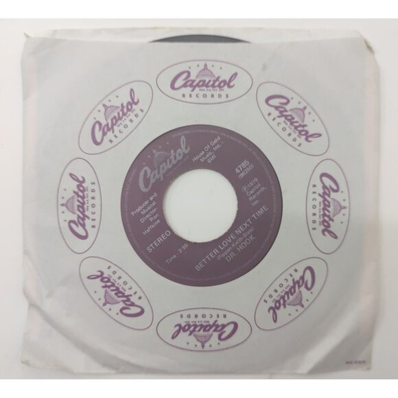 Dr Hook Better Love Next Time / Mountain Mary 7" 45 Vinyl Capitol - Picture 1 of 4